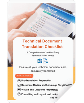 Technical Document translation Checklist