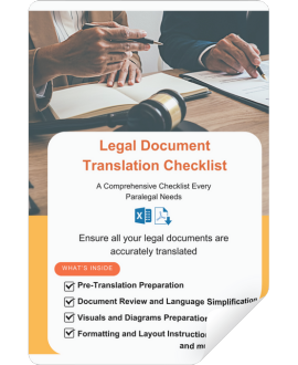 legal document translation checklist